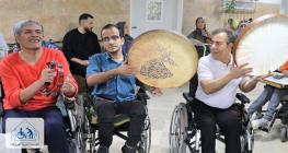 گرامیداشت روز جهانی هنرمند در آسایشگاه خیریه کهریزک استان البرز
